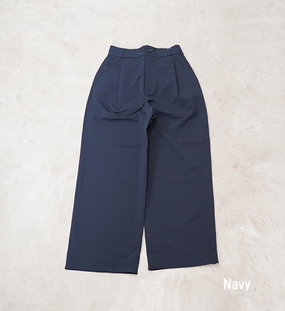 【nanamica】ナナミカ women's ALPHADRY Wide Pants "2Color"