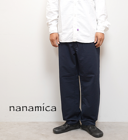 【nanamica】ナナミカ men's ALPHADRY Wide Easy Pants "Navy"