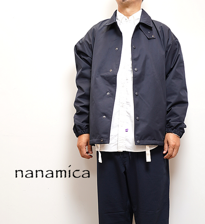 【nanamica】ナナミカ men's 2L GORE-TEX Coach Jacket "Navy"