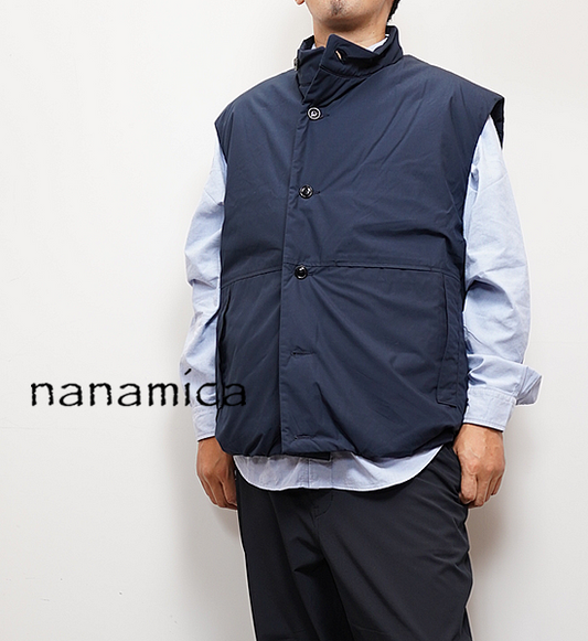 【nanamica】ナナミカ men's Insulation Vest "Navy"