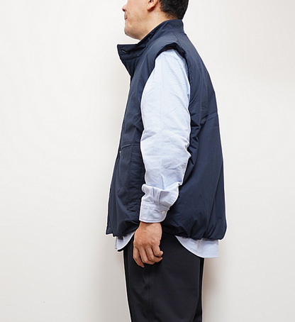 【nanamica】ナナミカ men's Insulation Vest "Navy"