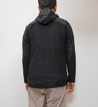 【and wander】アンドワンダー men's alpha direct hoodie "2Color"