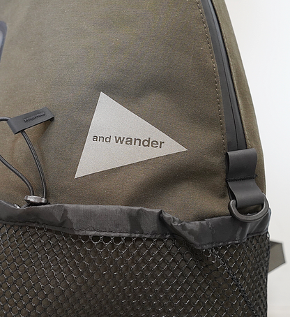 【and wander】アンドワンダー PE/CO 20L daypack "2Color"