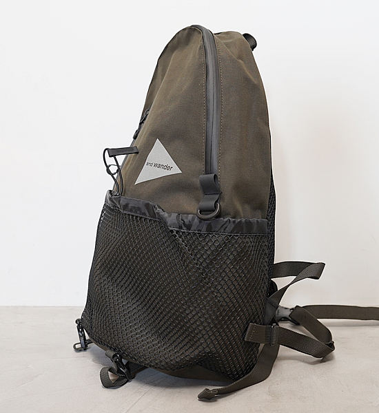 【and wander】アンドワンダー PE/CO 20L daypack "2Color"