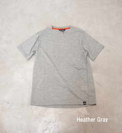 【milestone】マイルストーン unisex Daybreak Merino T-Shirt "2Color" ※ネコポス可