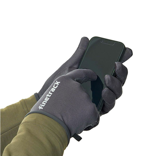 【finetrack】ファイントラック unisex Merino Spin Glove "Dark Gray" ※ネコポス可