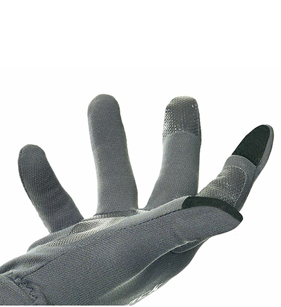 【finetrack】ファイントラック unisex Merino Spin Glove "Dark Gray" ※ネコポス可