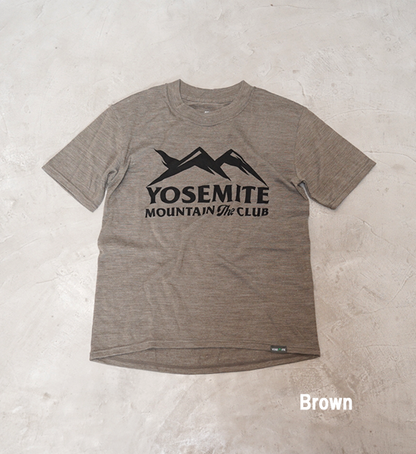 【BRING×Yosemite】unisex BRING×Yosemite Yosemite Mountain The Club Tee  "2Color" ※ネコポス可