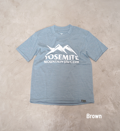 【BRING×Yosemite】unisex BRING×Yosemite Yosemite Mountain The Club Tee  "2Color" ※ネコポス可