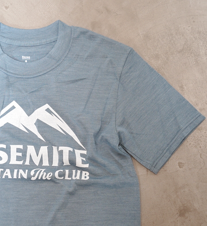 【BRING×Yosemite】unisex BRING×Yosemite Yosemite Mountain The Club Tee  "2Color" ※ネコポス可