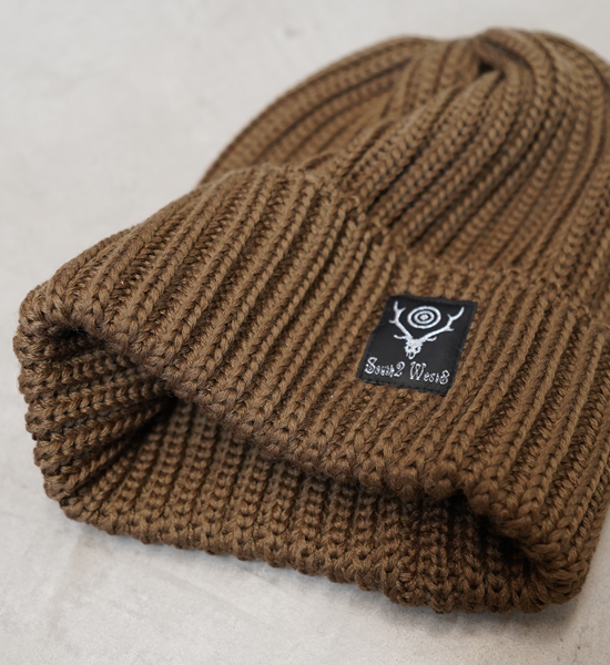 【South2 West8】サウスツーウエストエイト Watch Cap-W/A Knit "3Color" ※ネコポス可