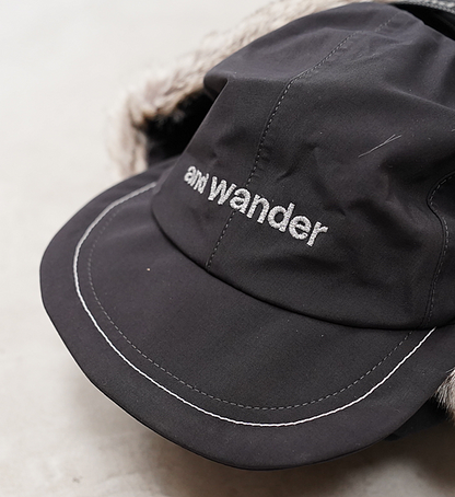 【and wander】アンドワンダー CORDURA 3L boa cap "2Color"