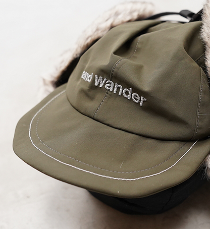 【and wander】アンドワンダー CORDURA 3L boa cap "2Color"