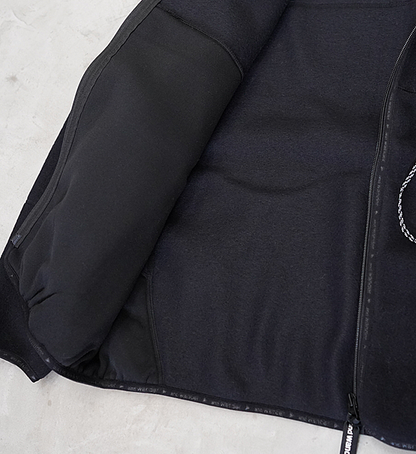 【and wander】アンドワンダー women's wool fleece cardigan "3Color"