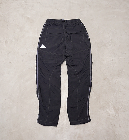 【and wander】アンドワンダー women's Ny taffeta hiker pants "3Color"