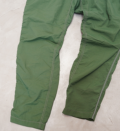 【and wander】アンドワンダー women's Ny taffeta hiker pants "3Color"