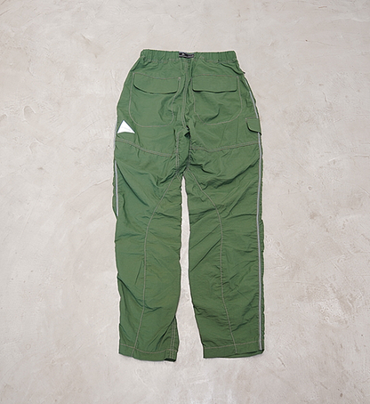 【and wander】アンドワンダー women's Ny taffeta hiker pants "3Color"