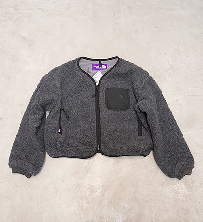 【THE NORTH FACE PURPLE LABEL】ノースフェイスパープルレーベル women's Wool Boa WINDSTOPPER Field Cardigan