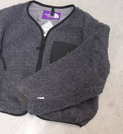 【THE NORTH FACE PURPLE LABEL】ノースフェイスパープルレーベル women's Wool Boa WINDSTOPPER Field Cardigan