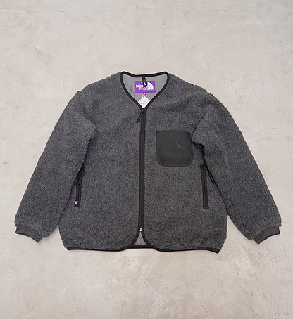 ★30%off【THE NORTH FACE PURPLE LABEL】ノースフェイスパープルレーベル men's Wool Boa WINDSTOPPER Field Cardigan