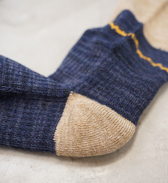 【atelier Blue bottle】アトリエブルーボトル Hiker's Socks-HIGH "6Color" ※ネコポス可