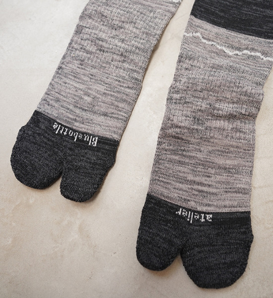 【atelier Blue bottle】アトリエブルーボトル Hiker's Socks-HIGH "6Color" ※ネコポス可