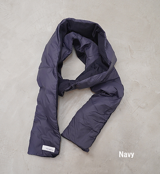 【nanamica】ナナミカ Down Muffler "3Color"