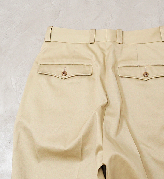 【nanamica】ナナミカ women's Double Pleat Chino Pants "2Color"