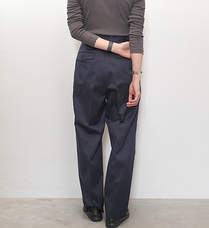 【nanamica】ナナミカ women's Double Pleat Chino Pants "2Color"