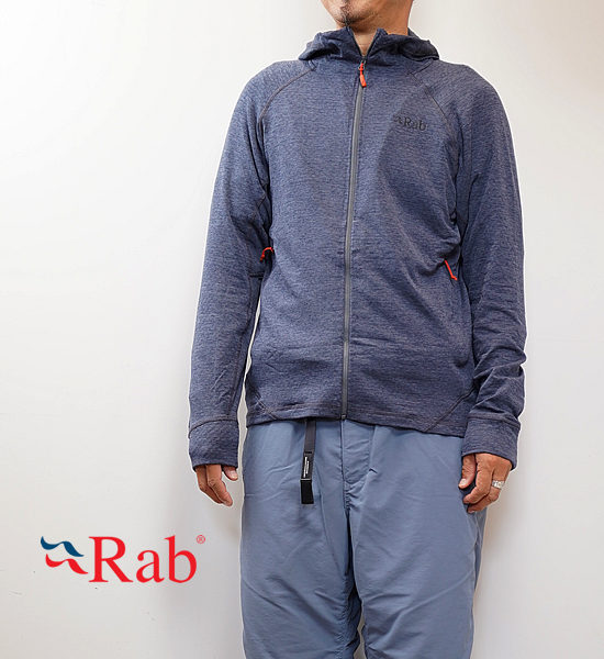 【Rab】ラブ men's Nexus Hoody "3Color"