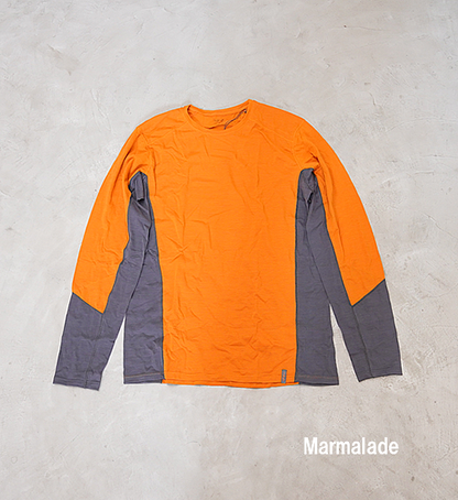 【Rab】ラブ men's Syncrino Base LS Tee "3Color"