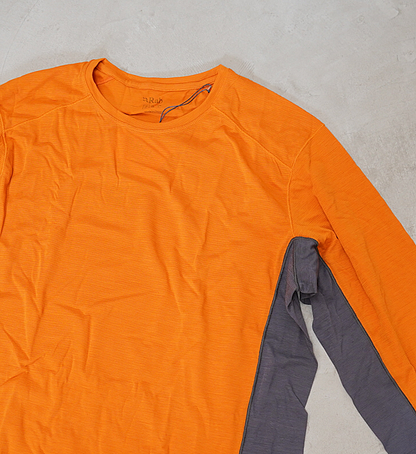 【Rab】ラブ men's Syncrino Base LS Tee "3Color"