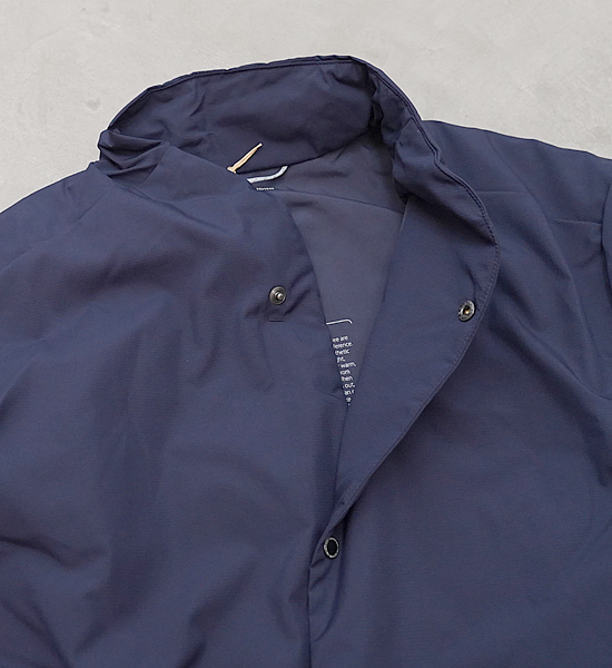 【HOUDINI】フーディニ men's Enfold Jacket "Deep Sea Blue"