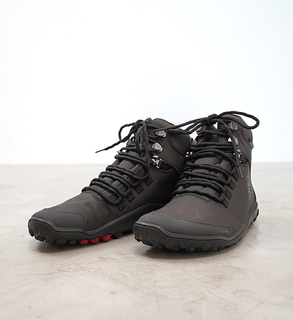 【VIVOBAREFOOT】ヴィヴォ ベアフット men's Tracker Textile FG2 "Obsidian"