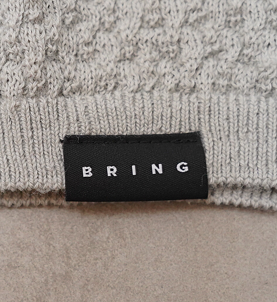 【BRING】ブリング unisex Wunderwear Hoodie "2Color"