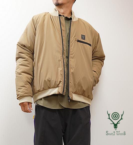 ★30%off【South2 West8】サウスツーウエストエイト Insulator R.C.JK-Poly Peach Skin "2Color"