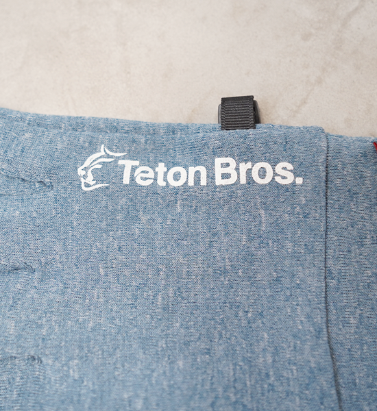 【Teton Bros】ティートンブロス Power Wool Grid Glove "Blue" ※ネコポス可