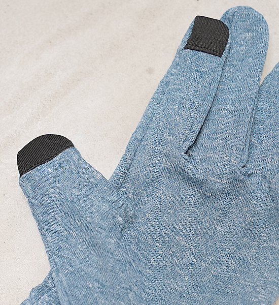 【Teton Bros】ティートンブロス Power Wool Grid Glove "Blue" ※ネコポス可