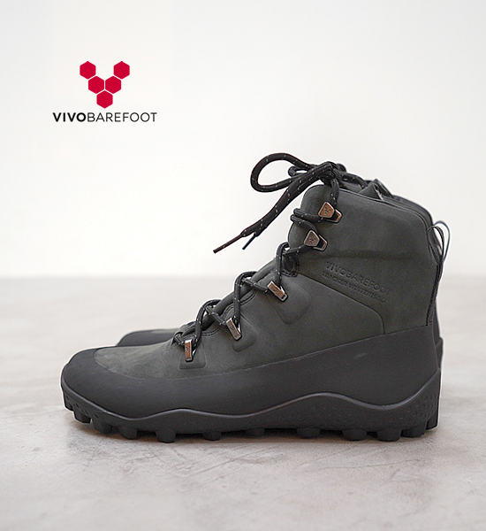 【VIVOBAREFOOT】ヴィヴォ ベアフット women's Tracker Winter SG "Obsidian"