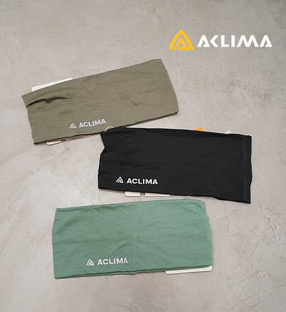 【ACLIMA】 アクリマ LightWool Headband "3Color" ※ネコポス可