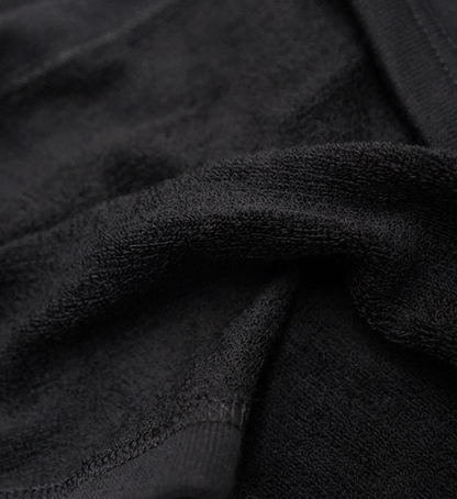 【ACLIMA】アクリマ men's WoolTerry Polo "Jet Black"