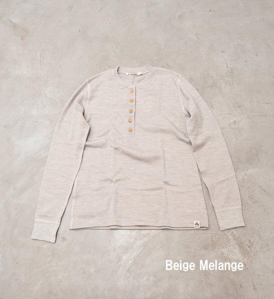 【ACLIMA】アクリマ women's WarmWool Granddad Shirt "2Color"