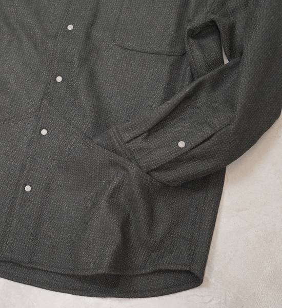 【atelier Blue bottle】アトリエブルーボトル Neo Wool Shirts 2023 "4Color"