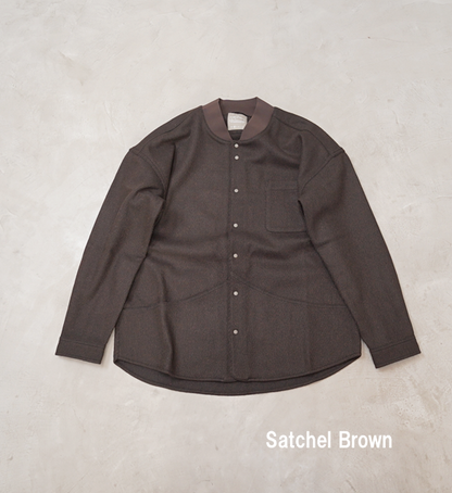 【atelier Blue bottle】アトリエブルーボトル Neo Wool Shirts 2023 "4Color"