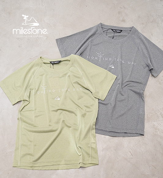 【milestone】マイルストーン unisex Doo Bop T-shirts "2Color" ※ネコポス可