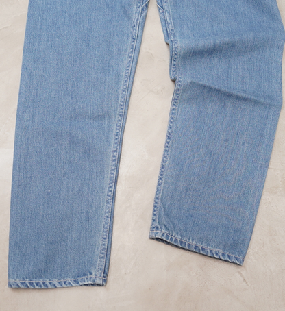 【nanamica】ナナミカ women's 5Pockets Straight Denim Pants "Indigo Bleach"