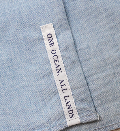 【nanamica】ナナミカ men's Regular Collar Chambray Shirt "Indigo Bleach"