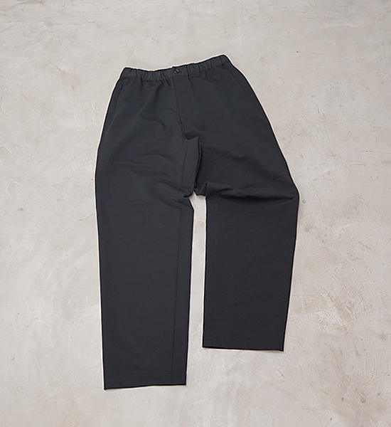 【nanamica】ナナミカ men's ALPHADRY Wide Easy Pants "Black"