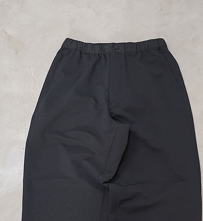 【nanamica】ナナミカ men's ALPHADRY Wide Easy Pants "Black"