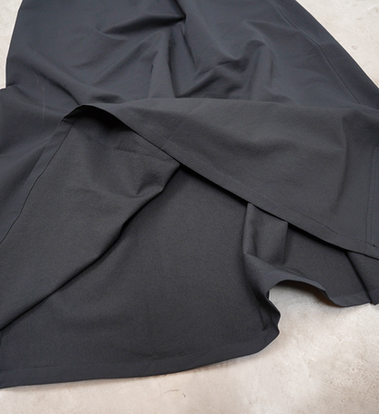 【nanamica】ナナミカ women's ALPHADRY Skirt "Black"